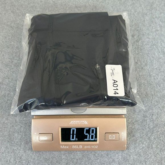 Lululemon Size 6 Black Cropped Leggings Mind Over Miles Crop (17" ) Side Pockets - Picture 13 of 14